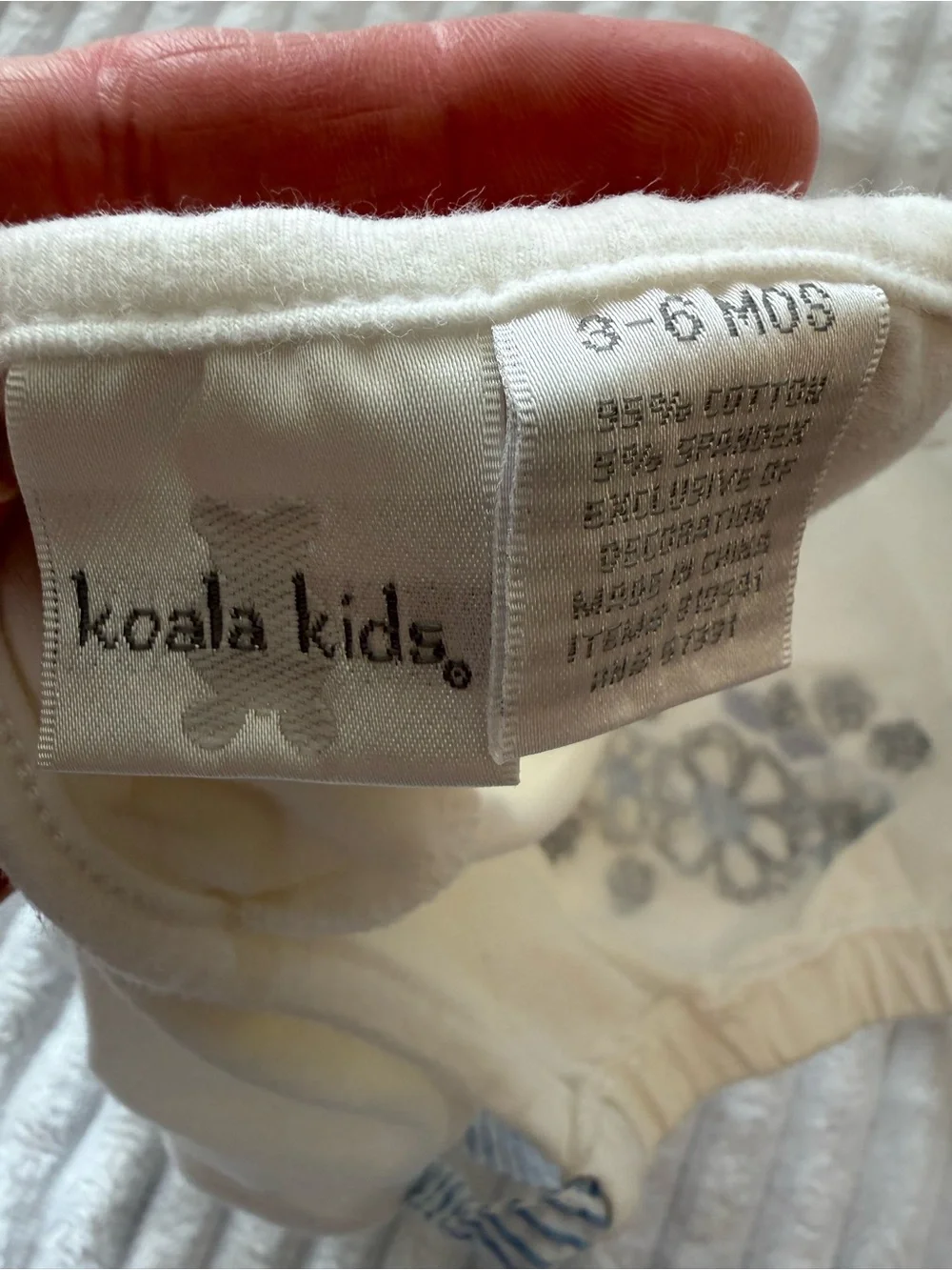 Three piece Little Girl Bundle in White & Navy